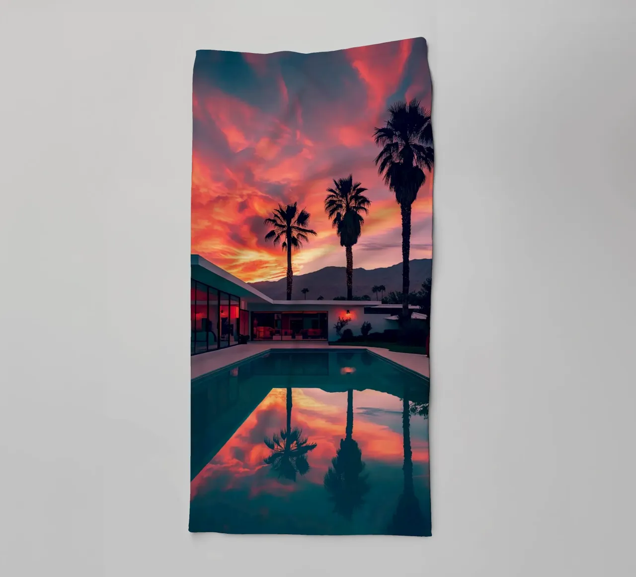 Falling Of The Night towel by robertmotoiart