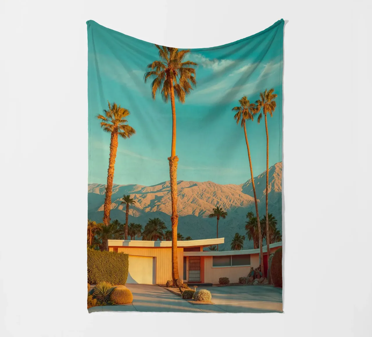 Famous Palm Spring coperta in pile da robertmotoiart