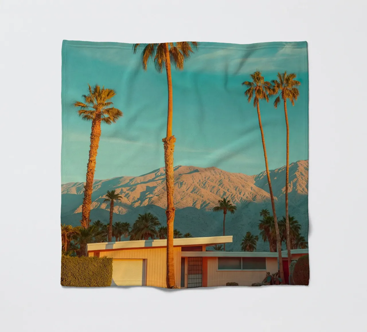Famous Palm Spring coperta in pile da robertmotoiart