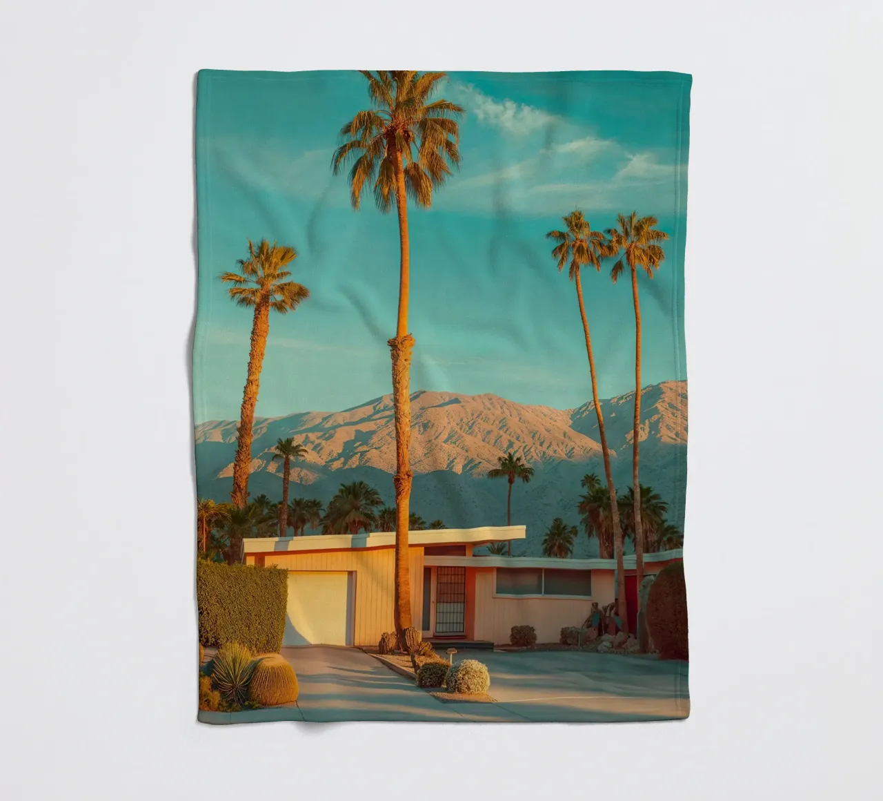 Famous Palm Spring coperta in pile da robertmotoiart