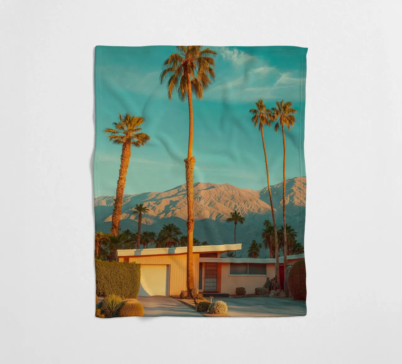 Famous Palm Spring coperta in pile da robertmotoiart