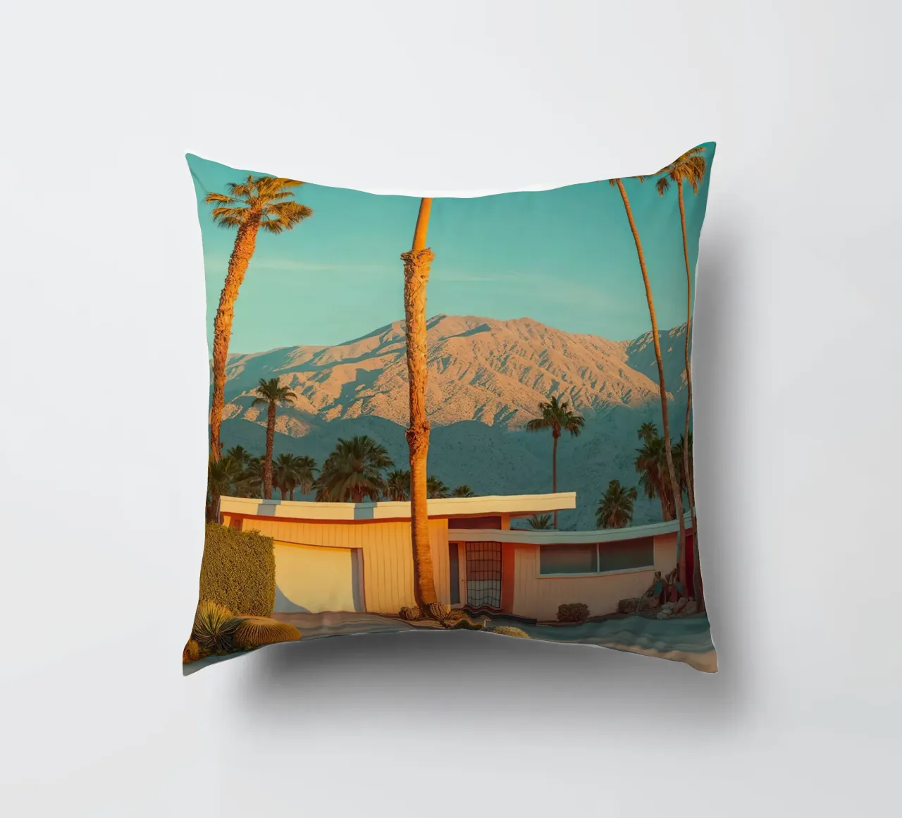 Famous Palm Spring cuscino da robertmotoiart