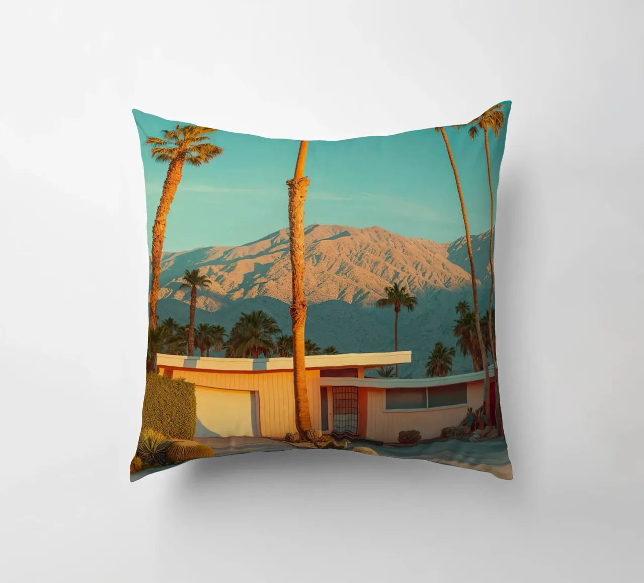 Famous Palm Spring cuscino da robertmotoiart