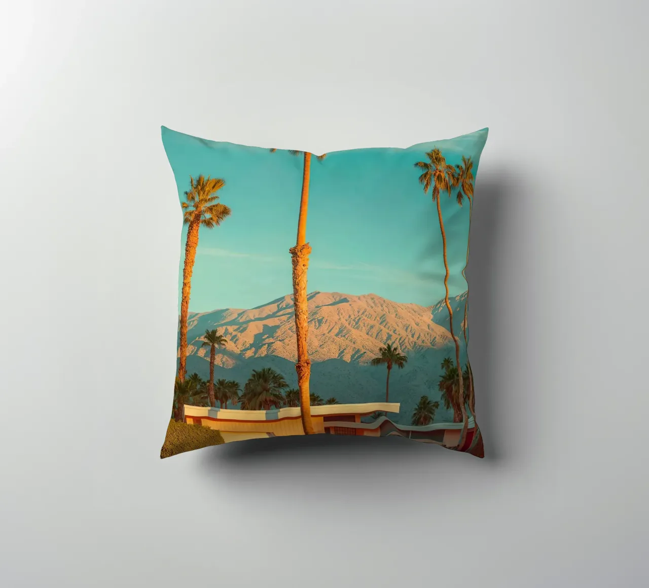 Famous Palm Spring cuscino da robertmotoiart