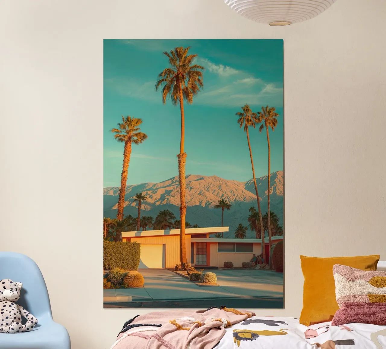 Famous Palm Spring carta hahnemühle da robertmotoiart