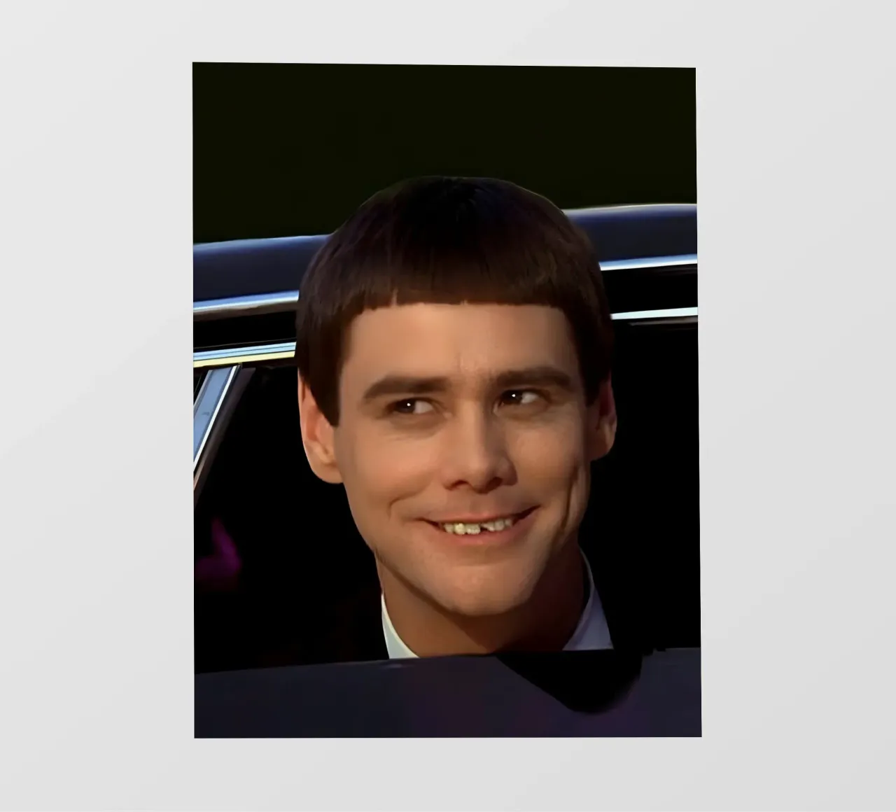Jim Carrey pellicola backlit da Low poly art
