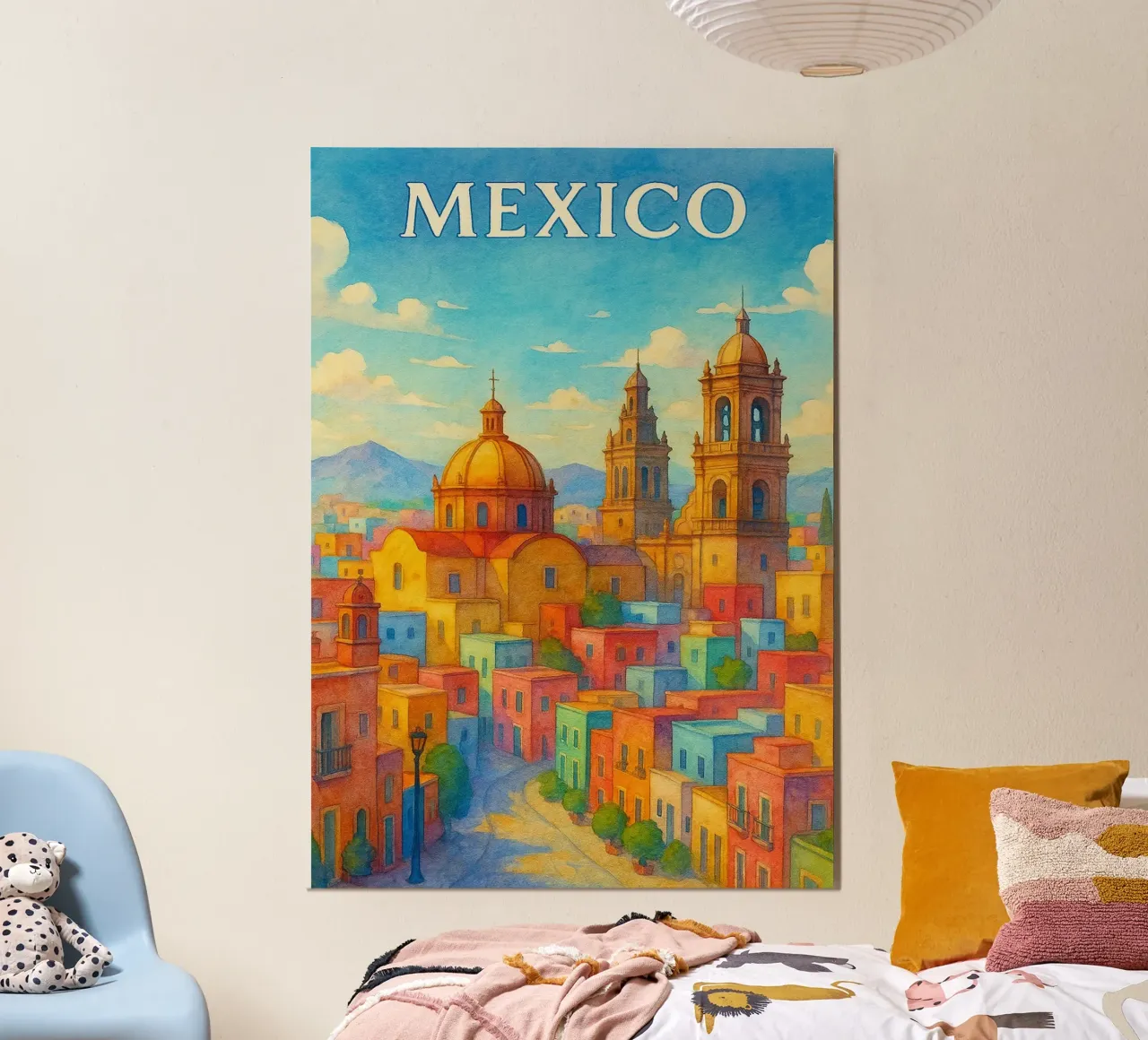 Messico dipingere l'immaginazione poster con telaio in plastica da Diamond