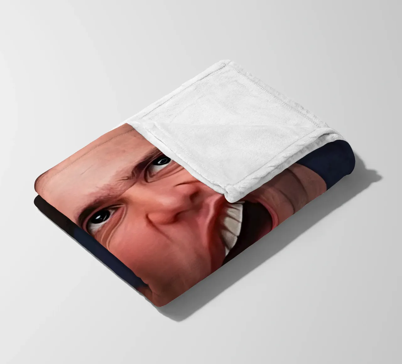 Jim Carrey coperta in pile da Low poly art