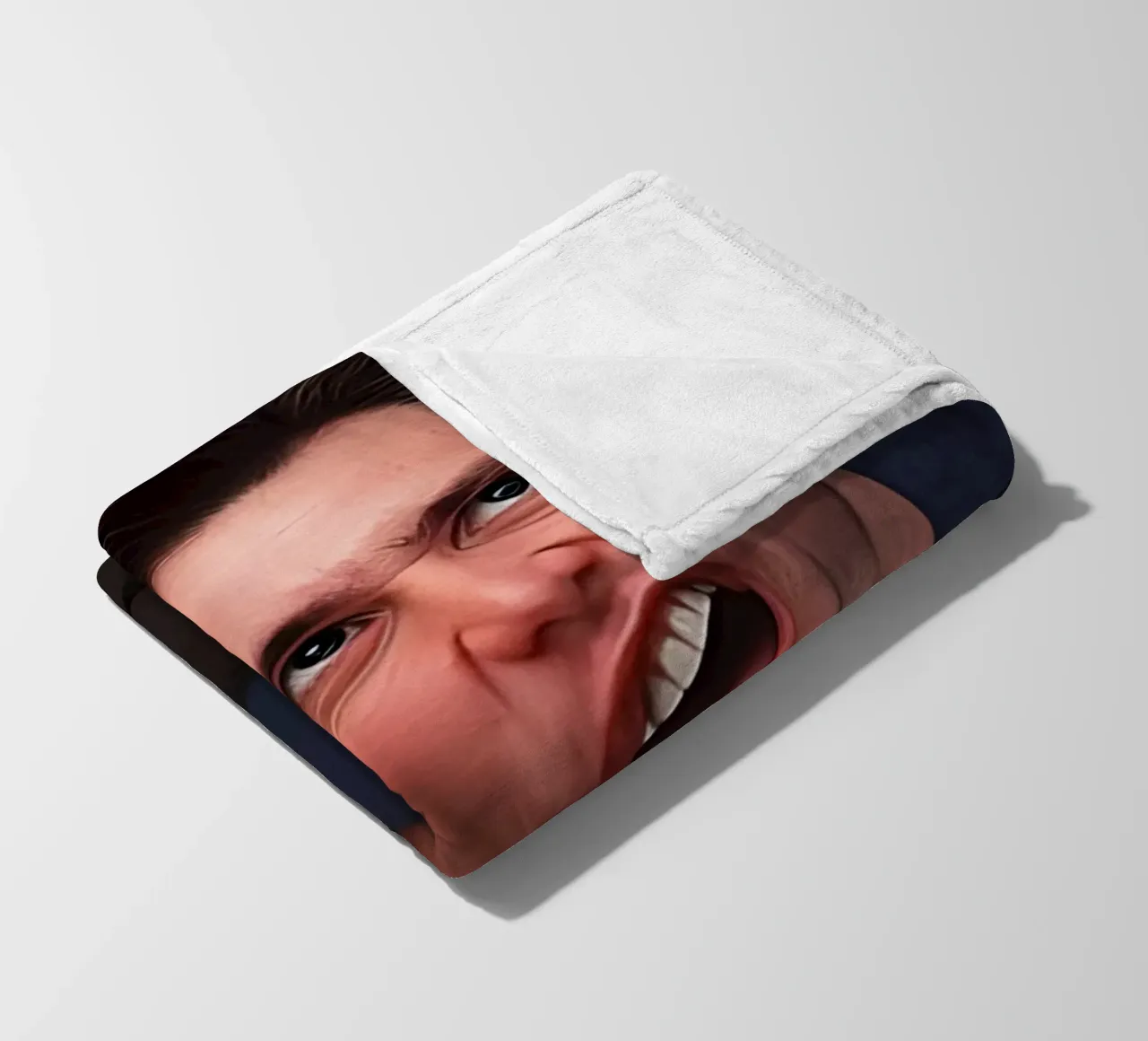 Jim Carrey coperta in pile da Low poly art