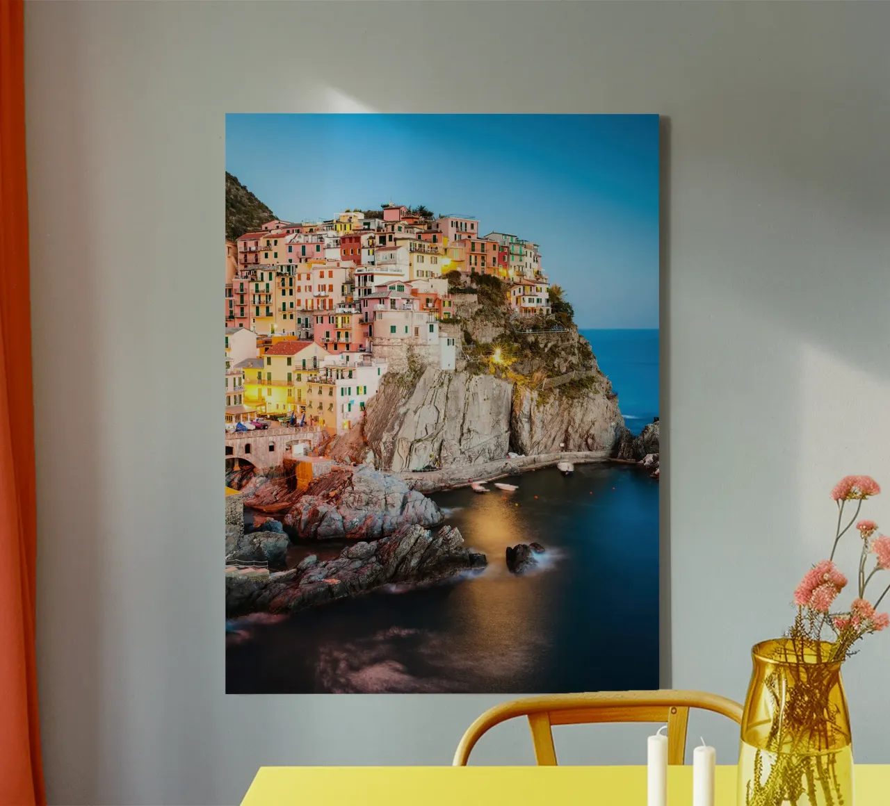 Manarola In The Evening tela da robertmotoiart