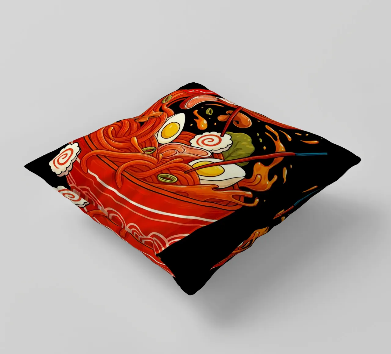 Ramen Noodles cuscino da Jeff Studio