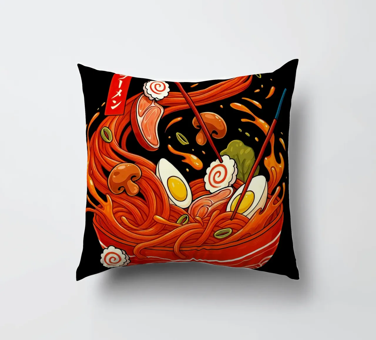 Ramen Noodles cuscino da Jeff Studio