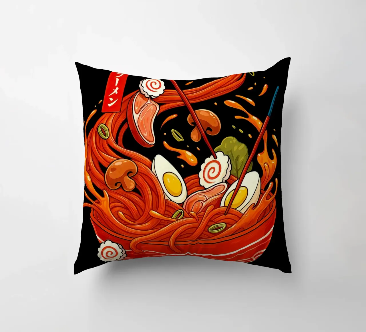 Ramen Noodles cuscino da Jeff Studio