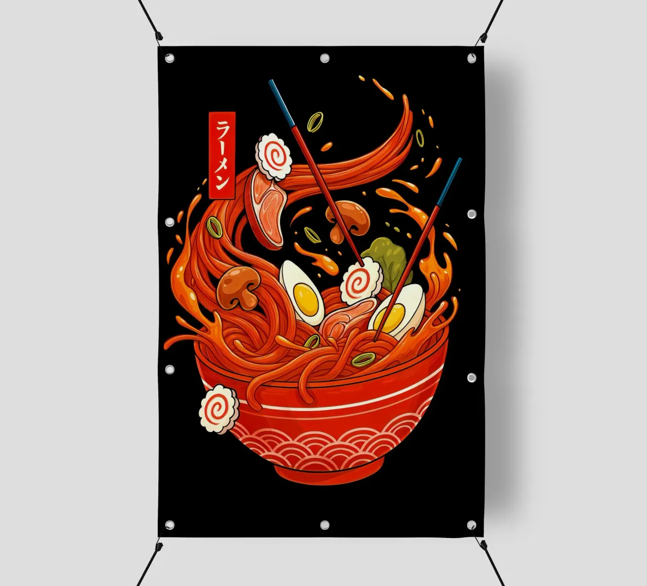 Ramen Noodles telo in pvc da Jeff Studio