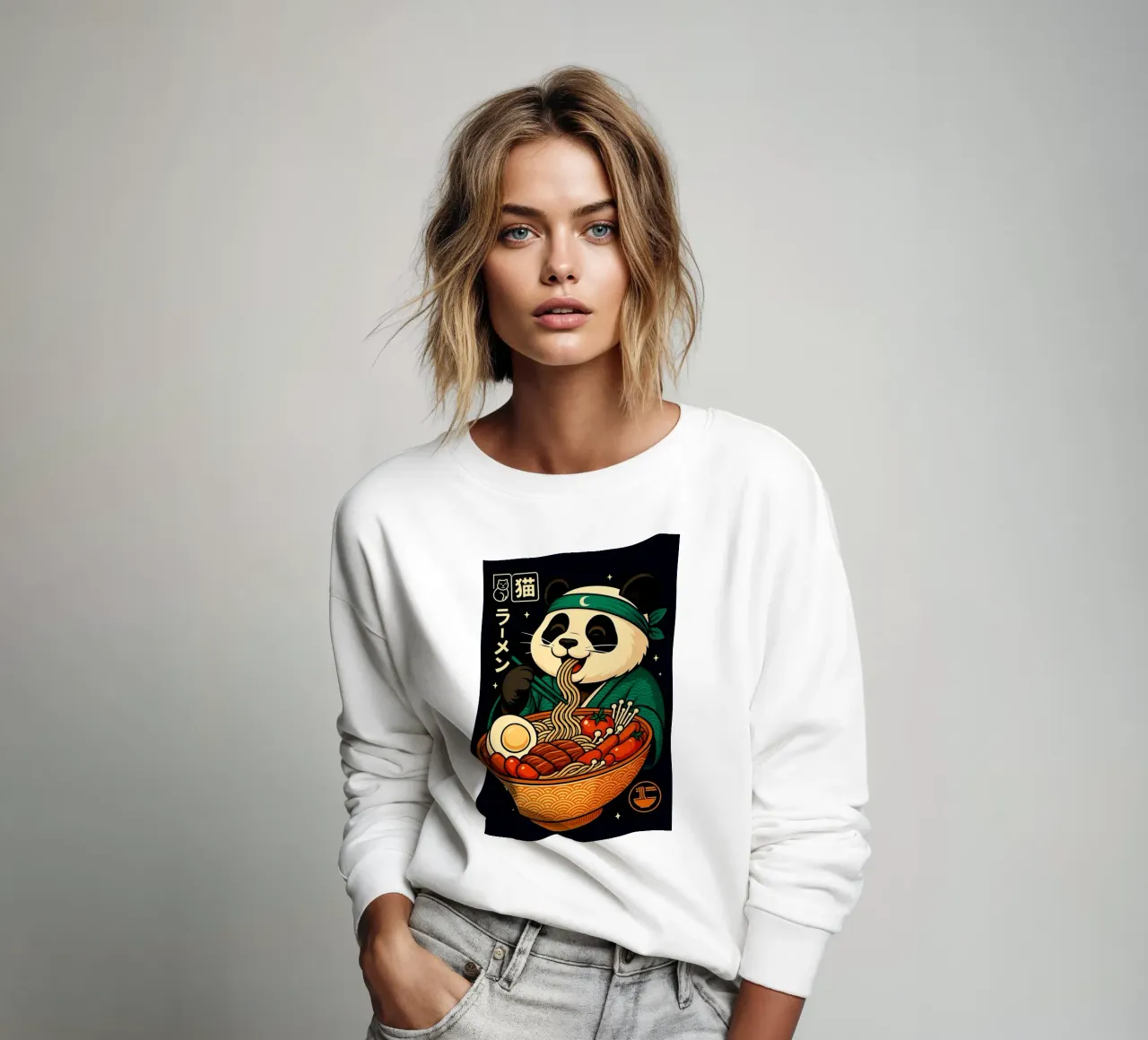 Ramen Noodles Panda felpa da Jeff Studio