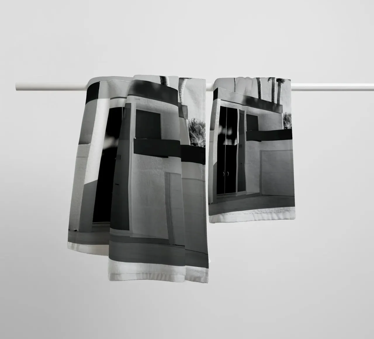 Palm Spring Modern Design asciugamano da bagno da lennytravers