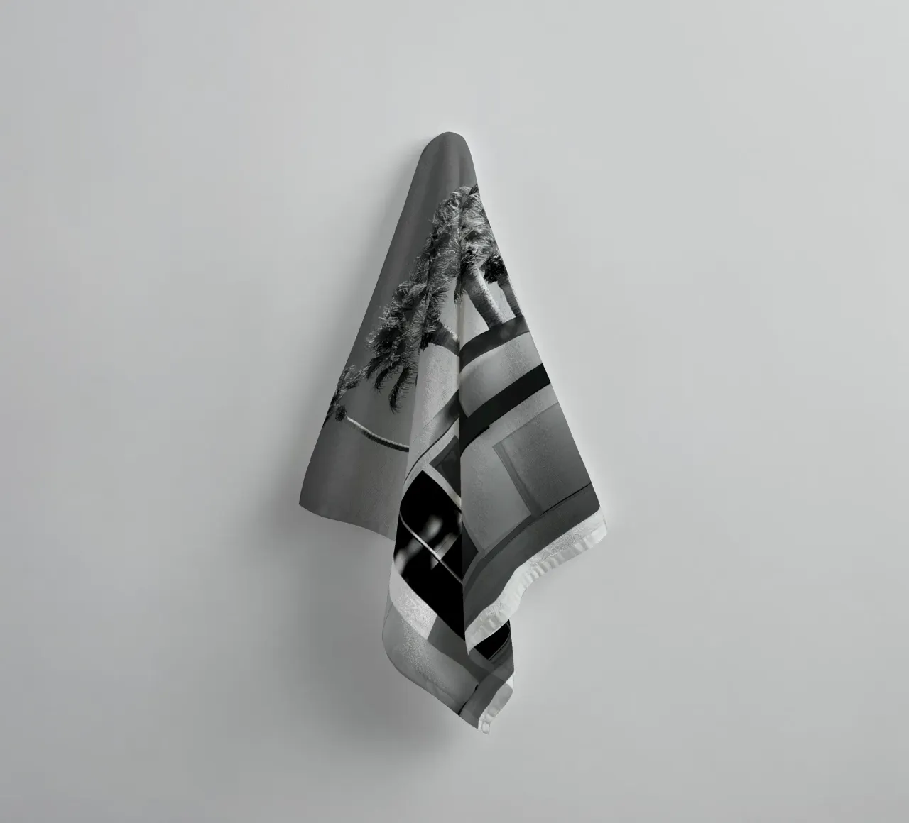 Palm Spring Modern Design asciugamano da bagno da lennytravers