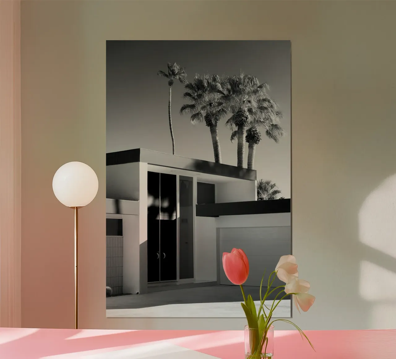 Palm Spring Modern Design carta hahnemühle da lennytravers