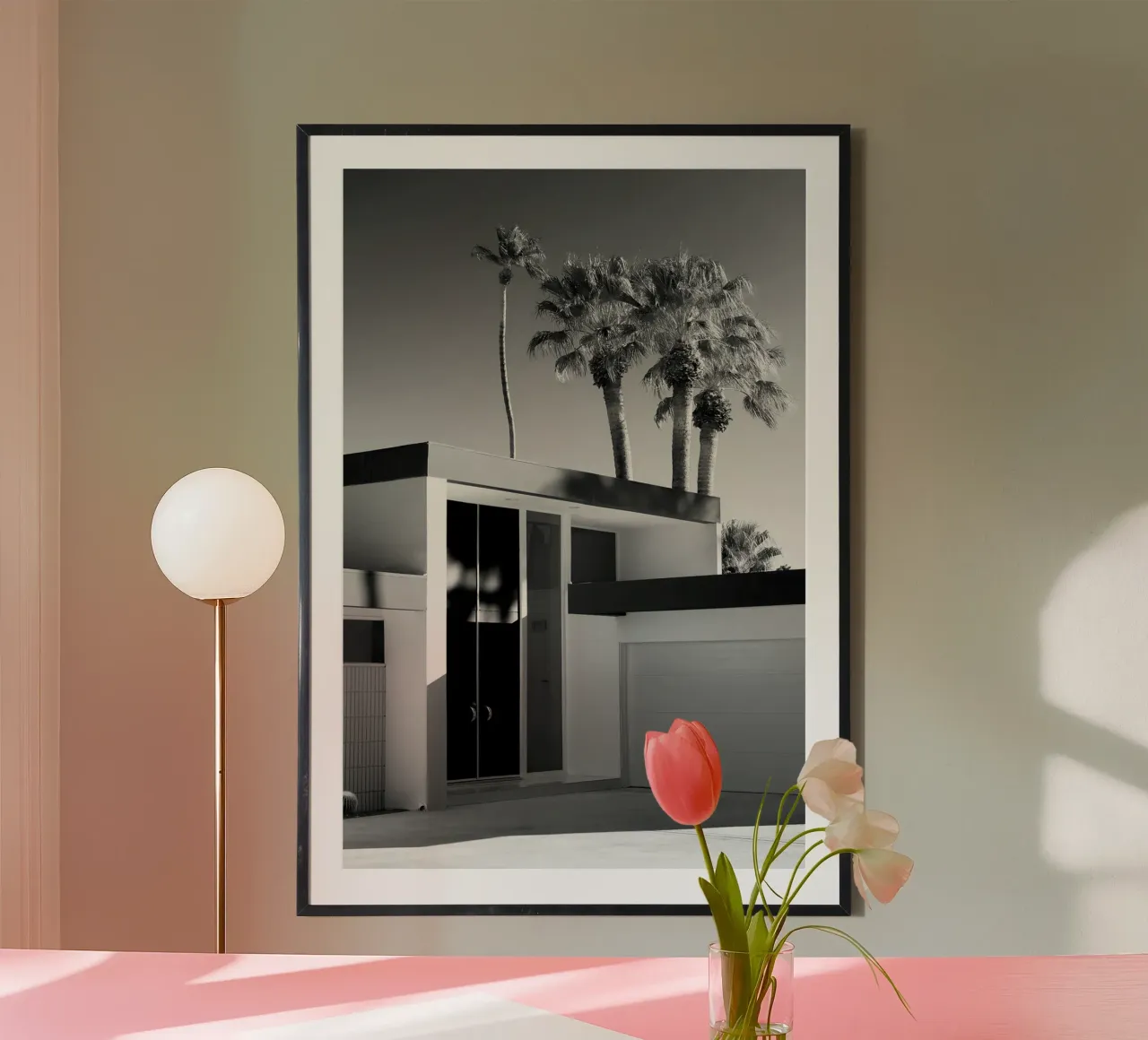 Palm Spring Modern Design carta hahnemühle da lennytravers