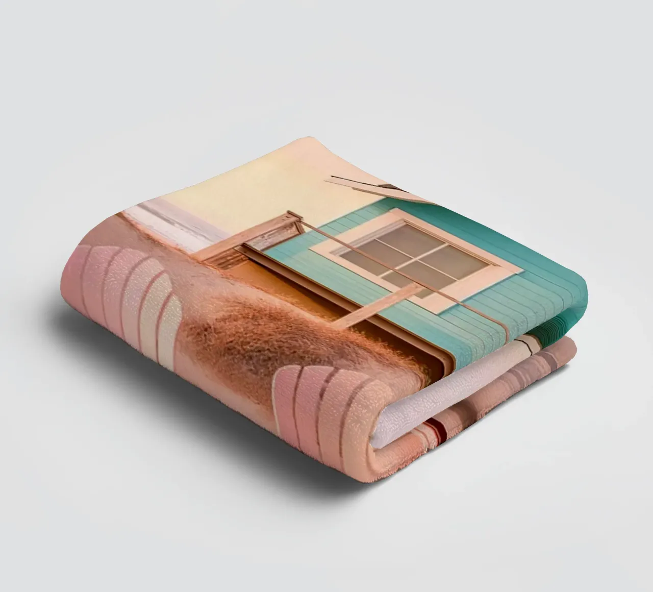 Pastel Beach asciugamano da bagno da lennytravers
