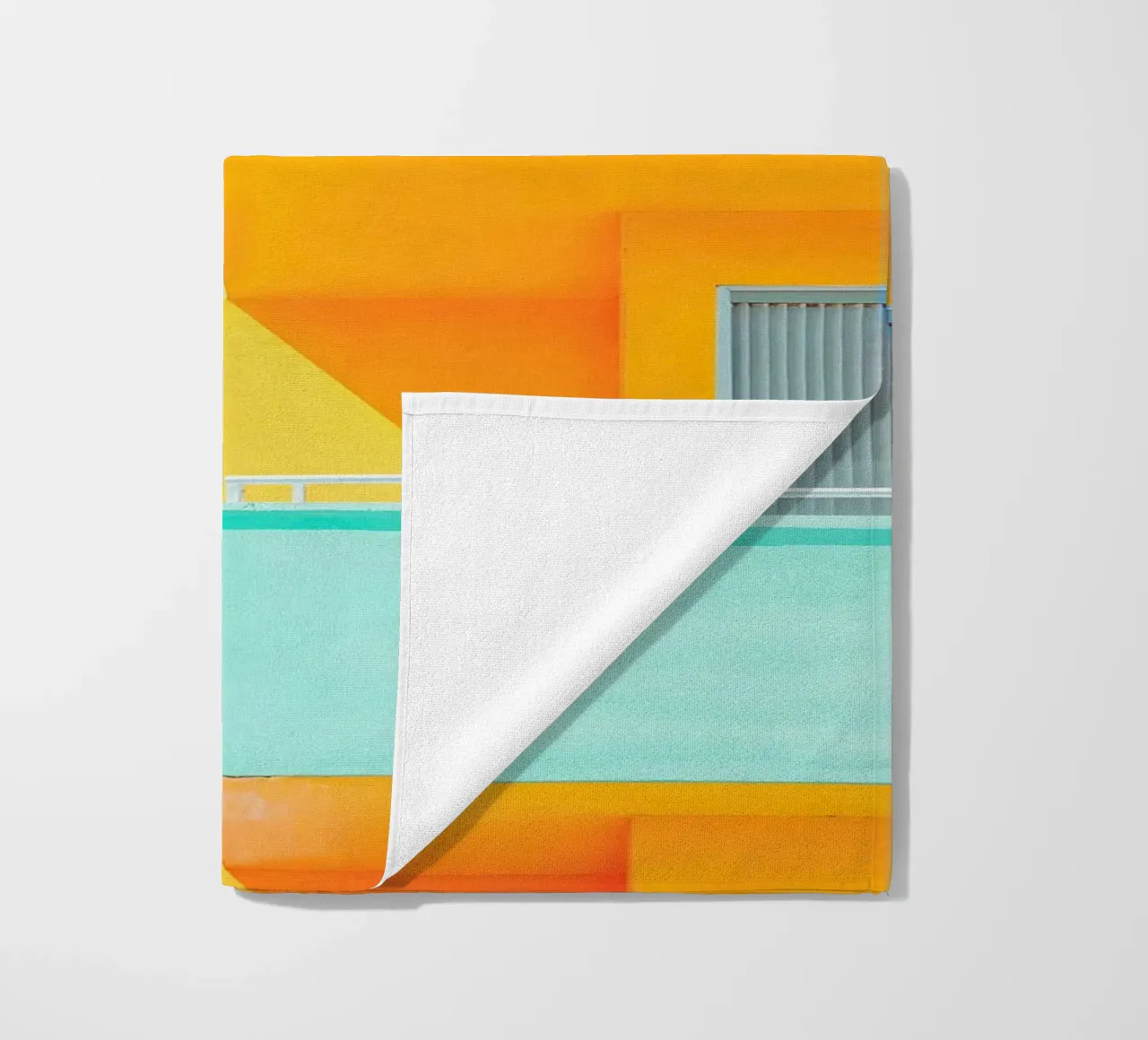 Pastel Venice beach towel by lennytravers