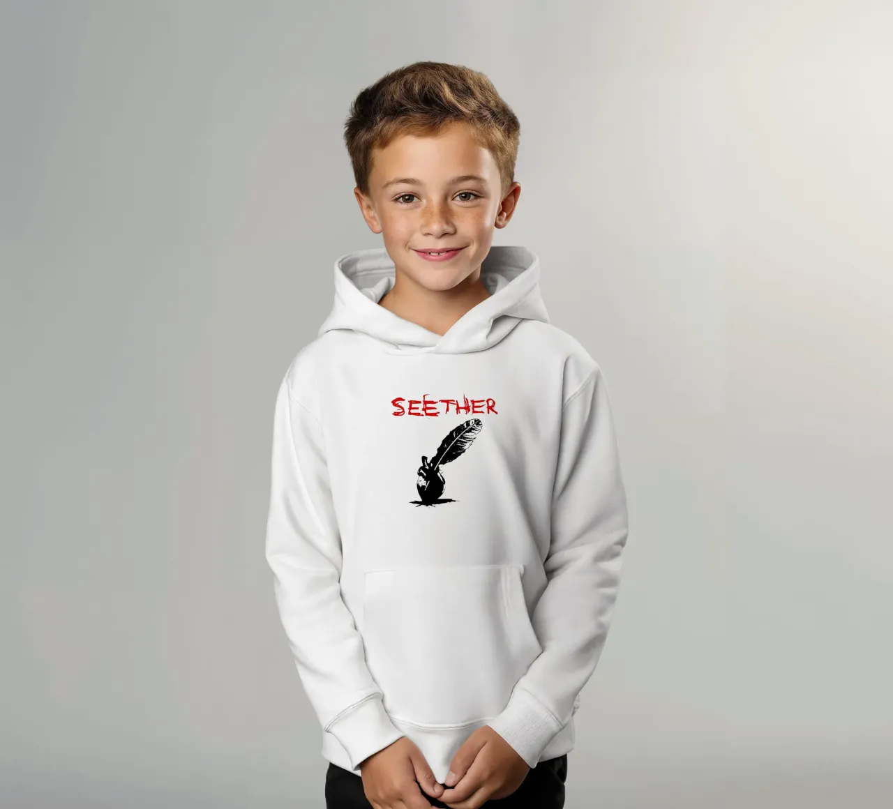 Maglietta Seether Essential felpa bambino con cappuccio da studiokrios