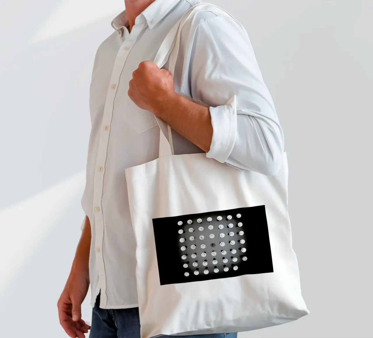 Spots tote bag by Anja Hebrank Photography