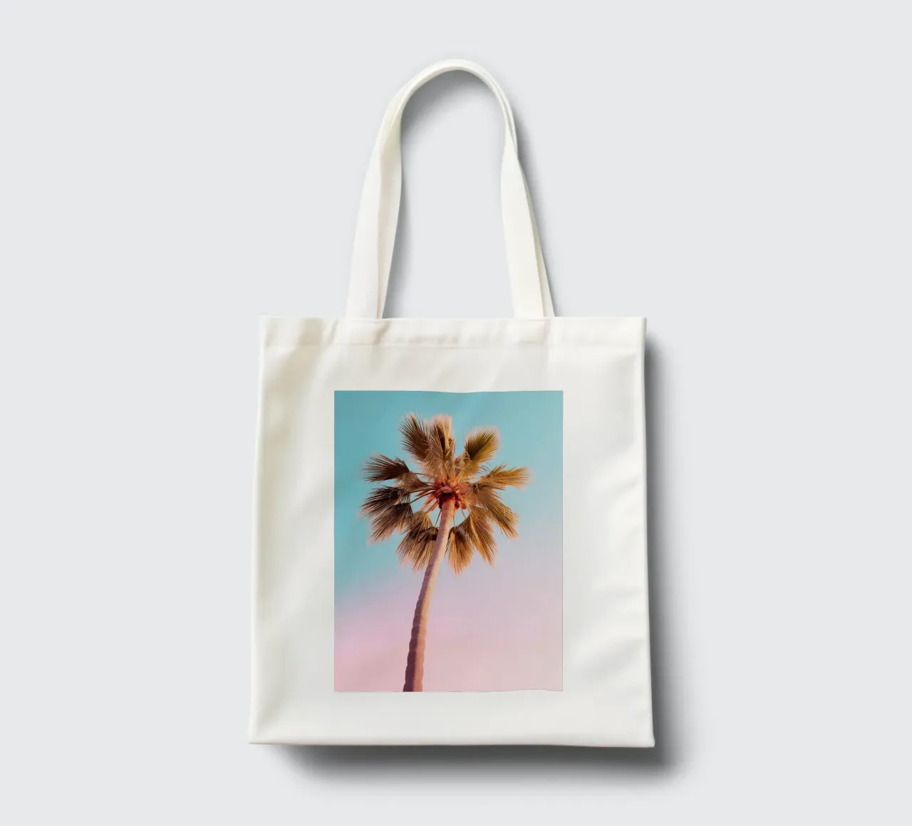 The Pastel Palm tote bag by lennytravers