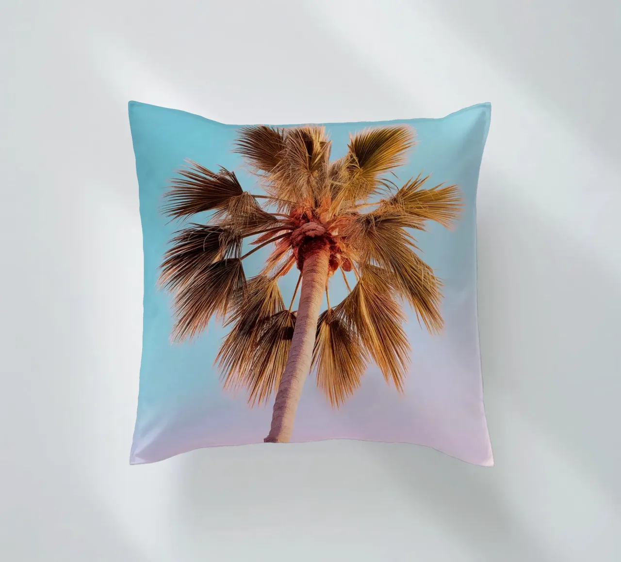 The Pastel Palm cuscino da lennytravers
