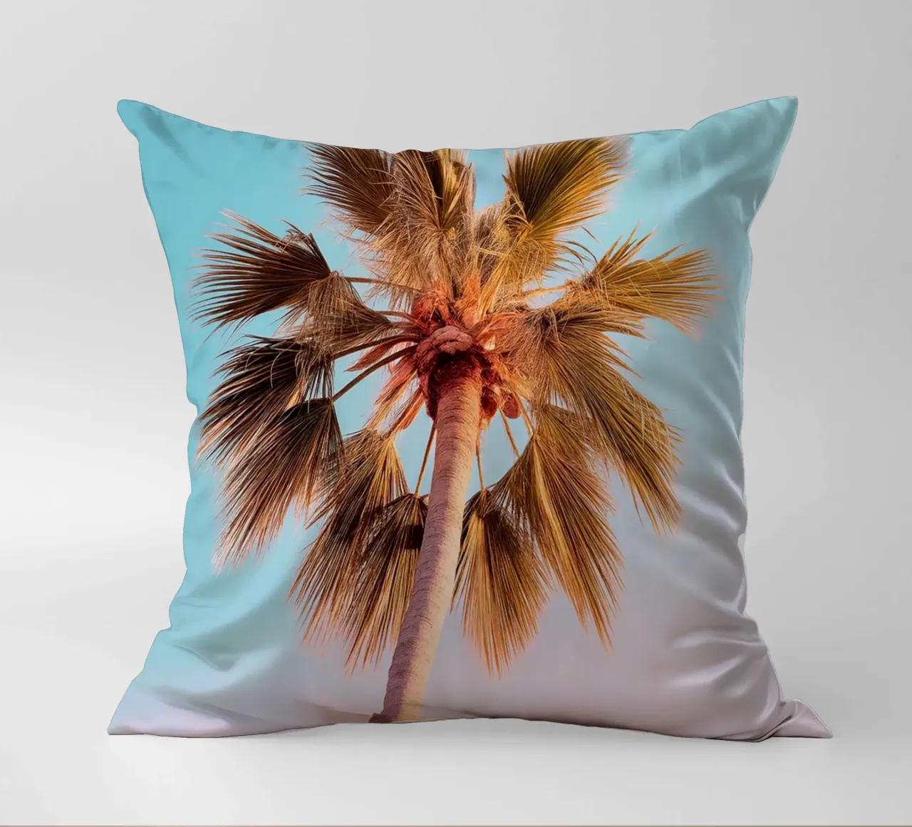 The Pastel Palm cuscino da lennytravers