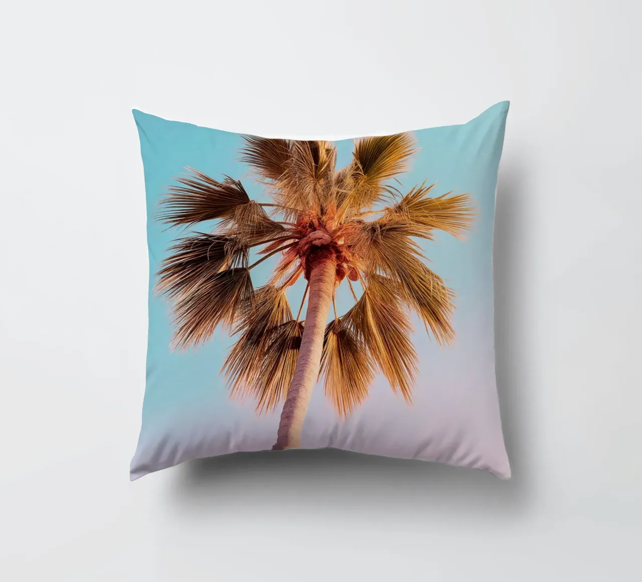 The Pastel Palm cuscino da lennytravers