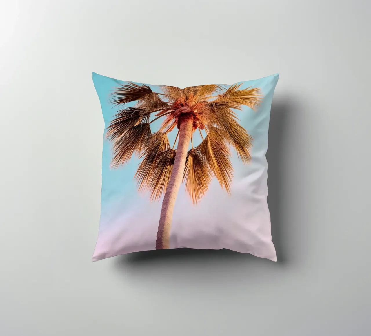 The Pastel Palm cuscino da lennytravers