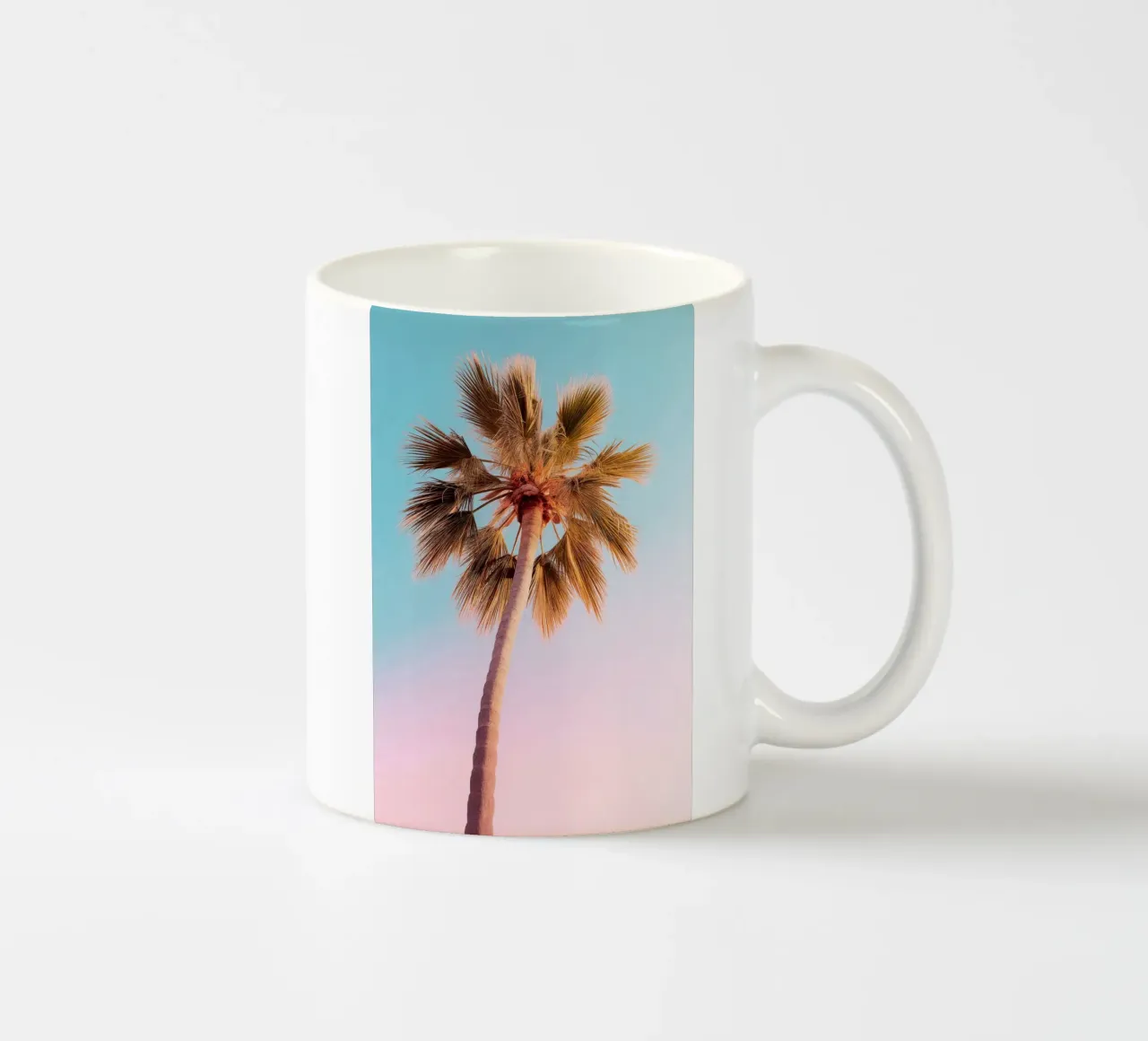 The Pastel Palm tazza in ceramica da lennytravers