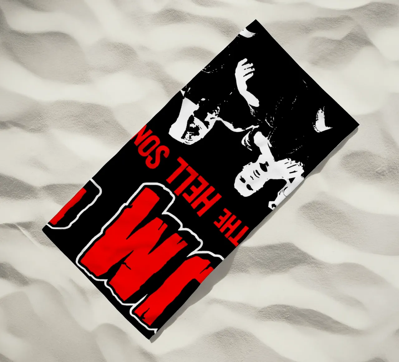 La maglietta classica Hell SUM 41 telo mare da wonthekey