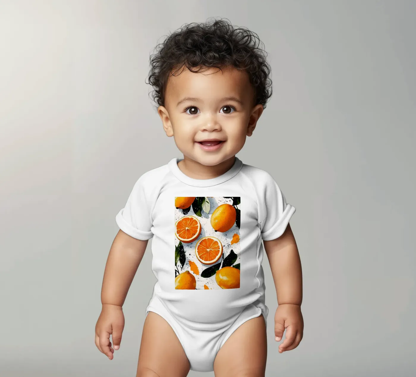 Oranges body bébé de Justyna Jaszke JBJart