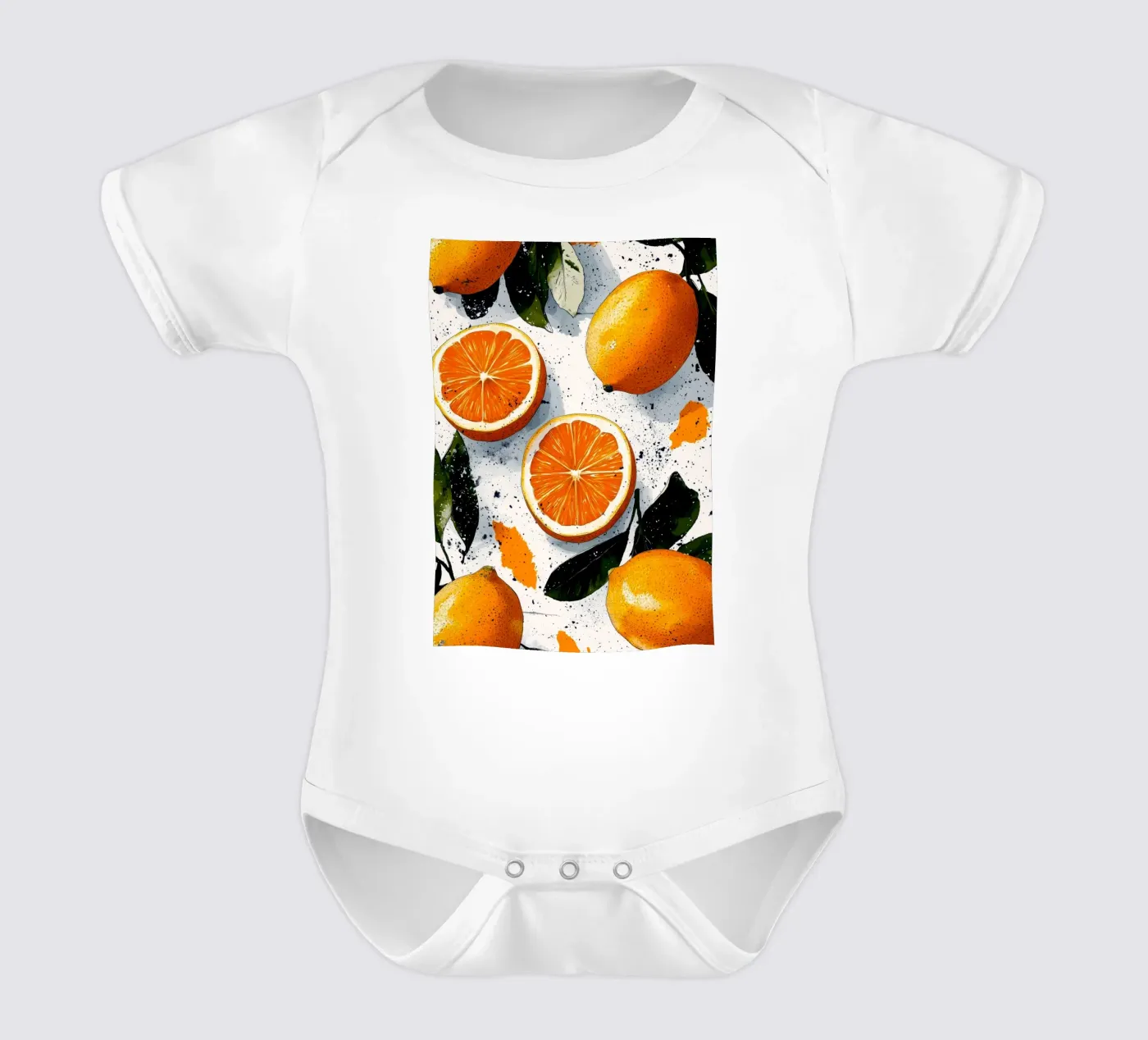 Oranges body bébé de Justyna Jaszke JBJart