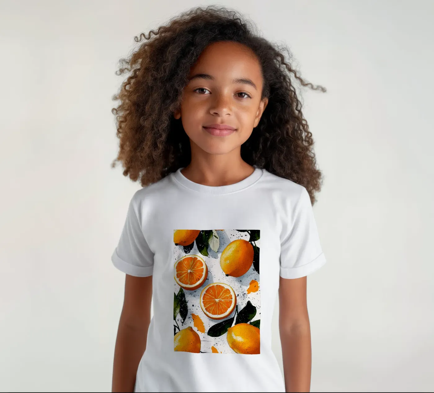 Arance t-shirt bambini da Justyna Jaszke JBJart