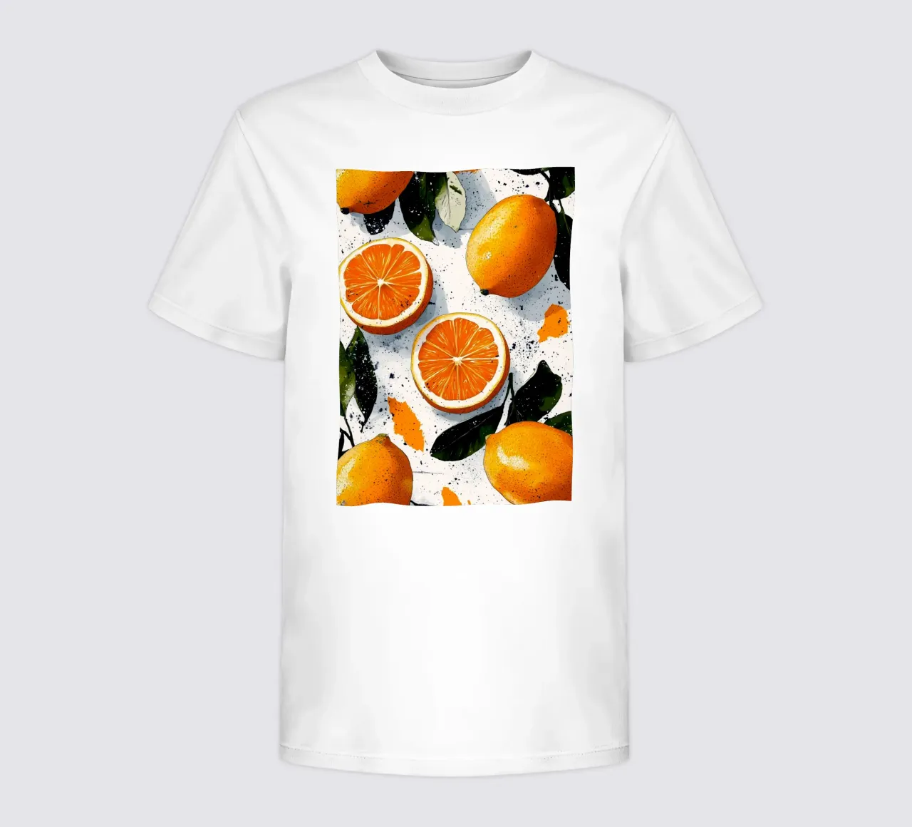 Oranges t-shirt bambini da Justyna Jaszke JBJart