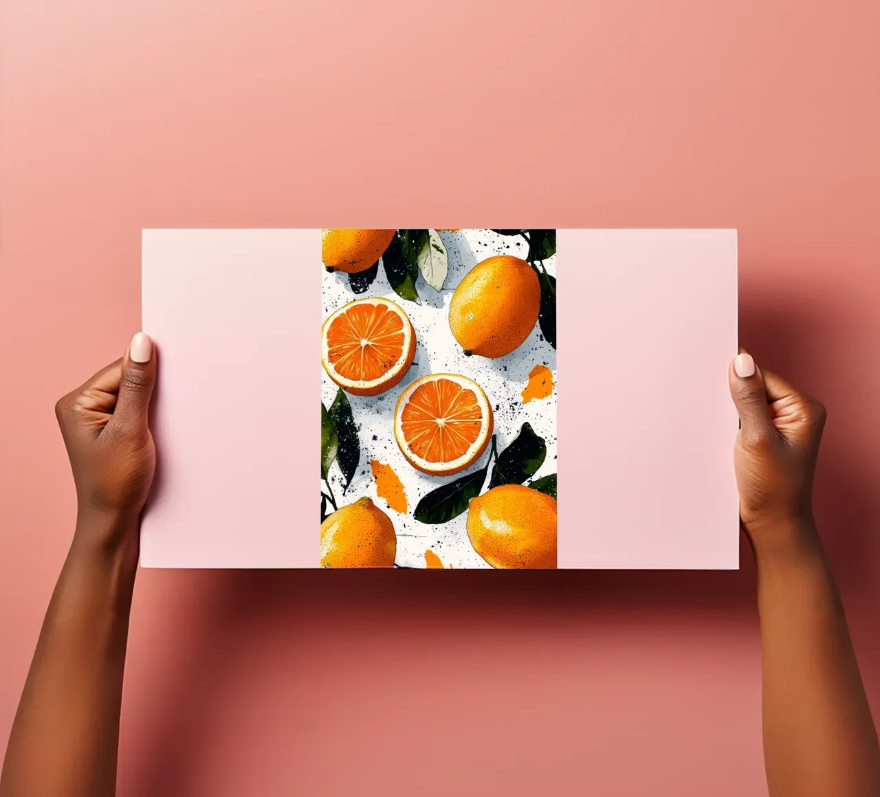 Oranges sticker sheet by Justyna Jaszke JBJart