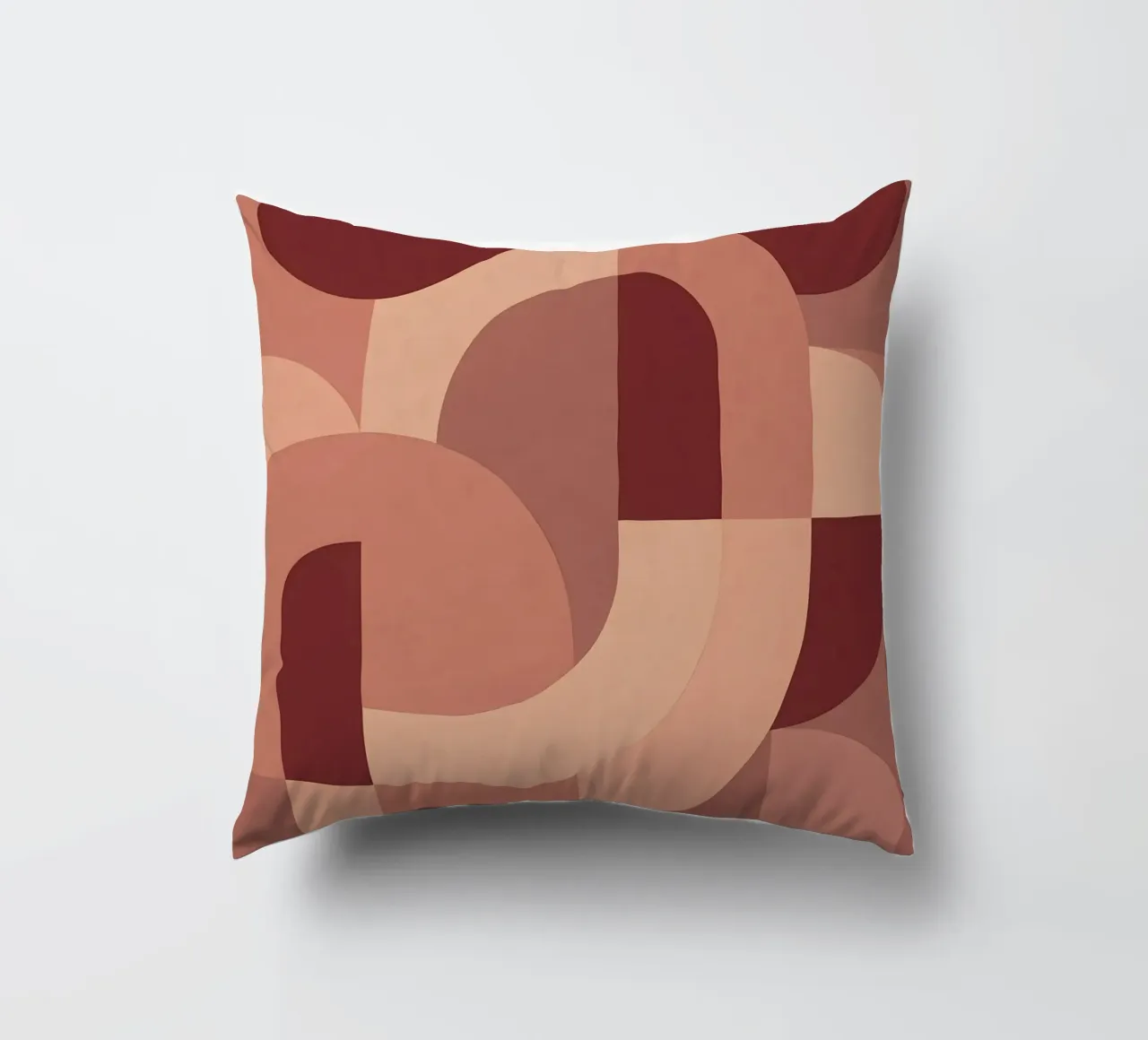 Pink Geometry cuscino da Sunflower Soul Studio