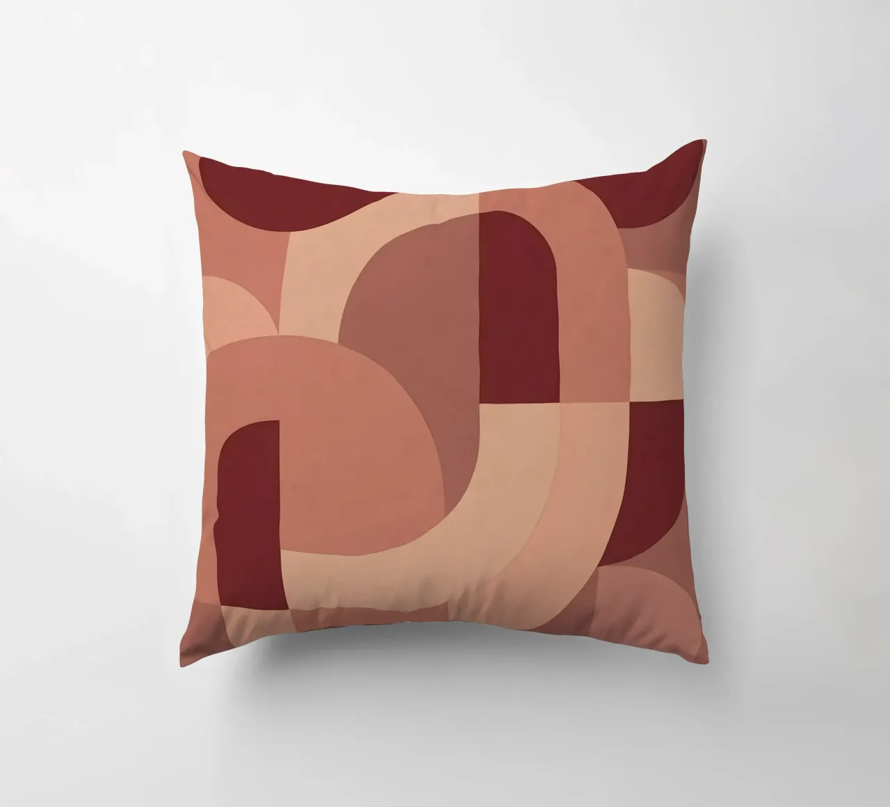 Pink Geometry cuscino da Sunflower Soul Studio