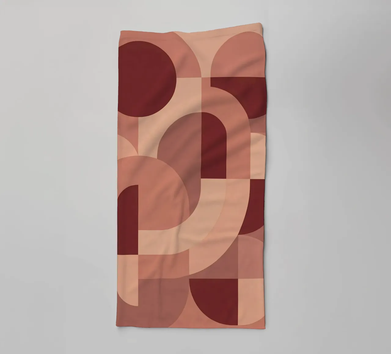 Pink Geometry asciugamano da bagno da Sunflower Soul Studio