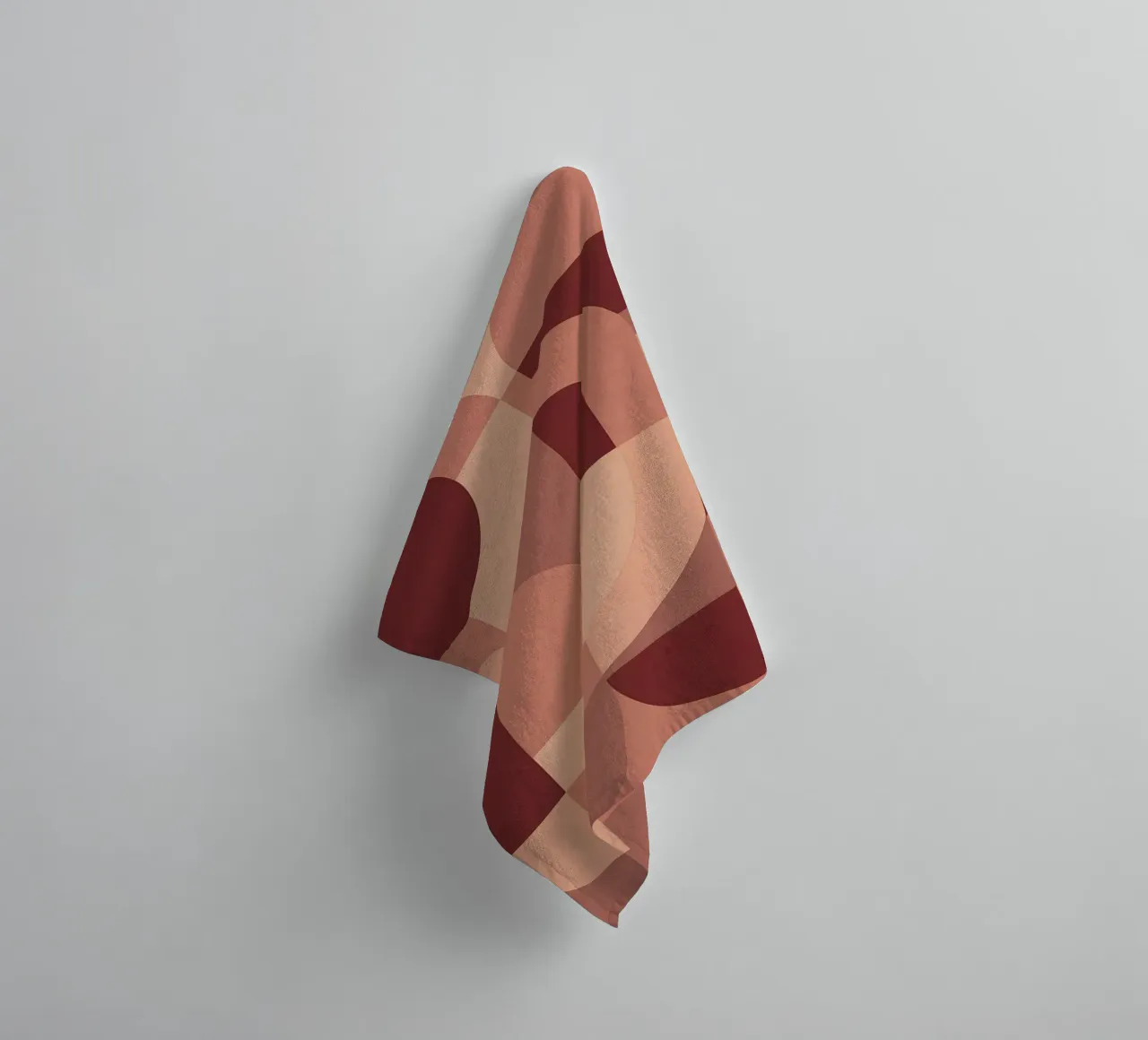 Pink Geometry asciugamano da bagno da Sunflower Soul Studio