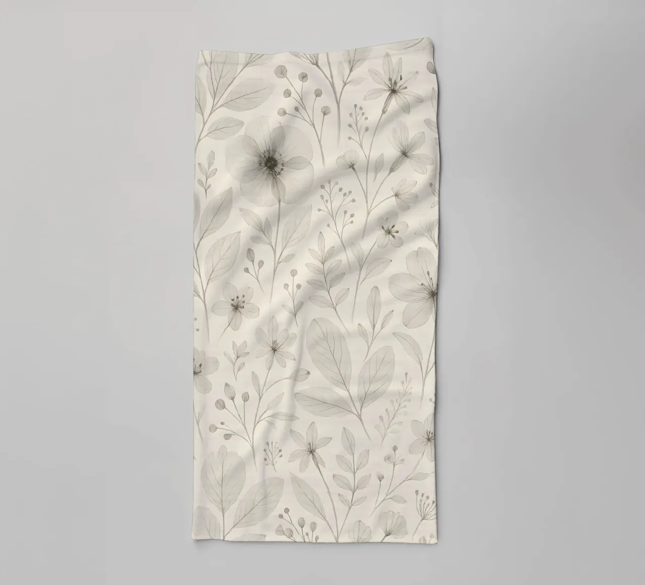 Botanical Pattern towel by Sunflower Soul Studio