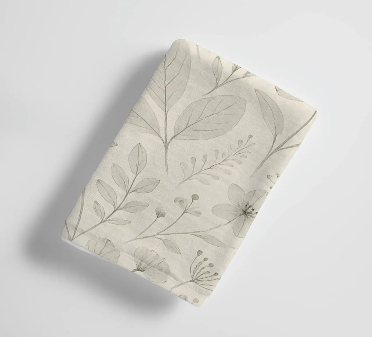 Botanical Pattern towel by Sunflower Soul Studio