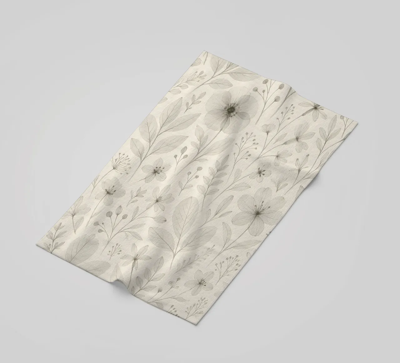 Botanical Pattern telo mare da Sunflower Soul Studio