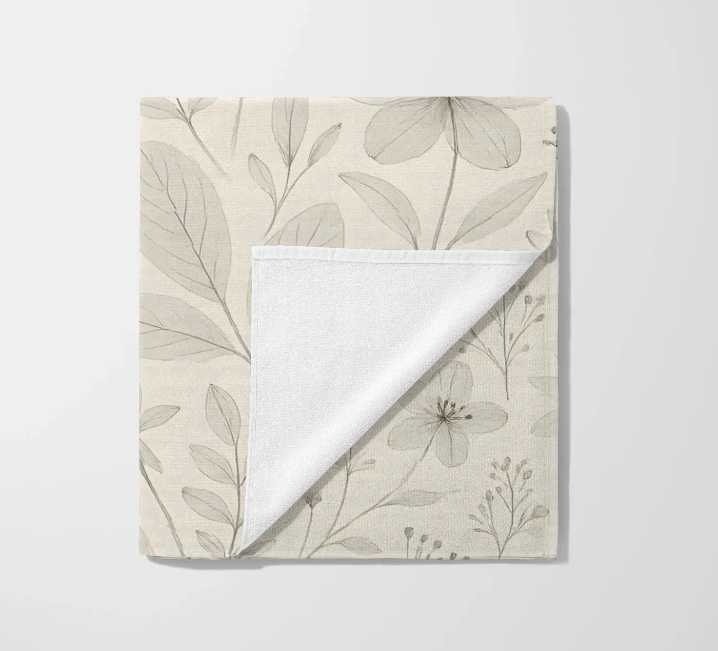 Botanical Pattern telo mare da Sunflower Soul Studio