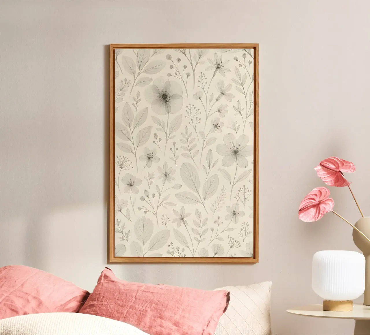 Botanical Pattern alluminio dibond da Sunflower Soul Studio