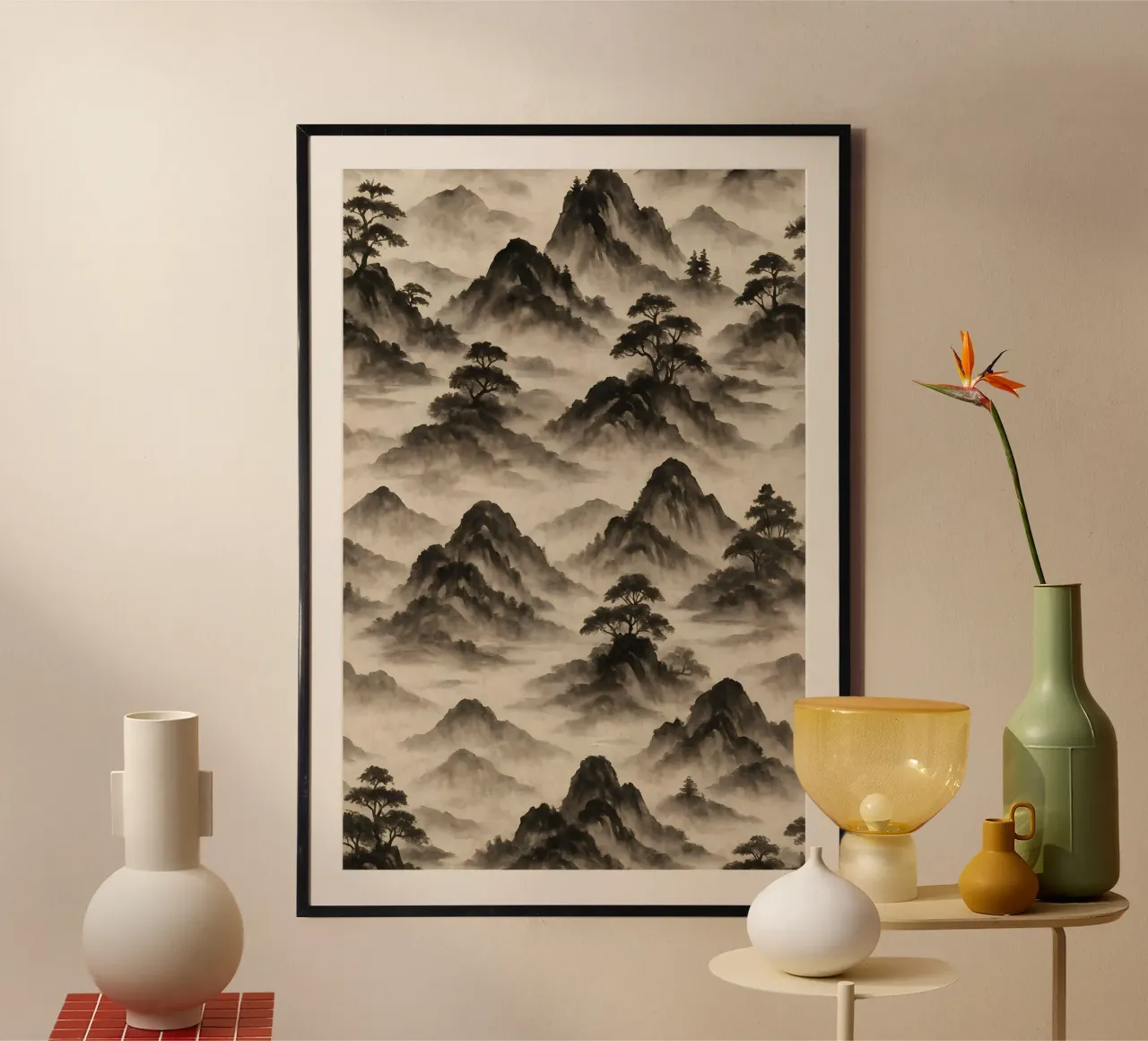 The Mountains poster da Sunflower Soul Studio