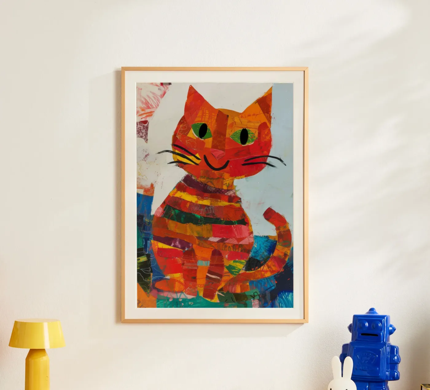 Katzen-collage poster da erdengut